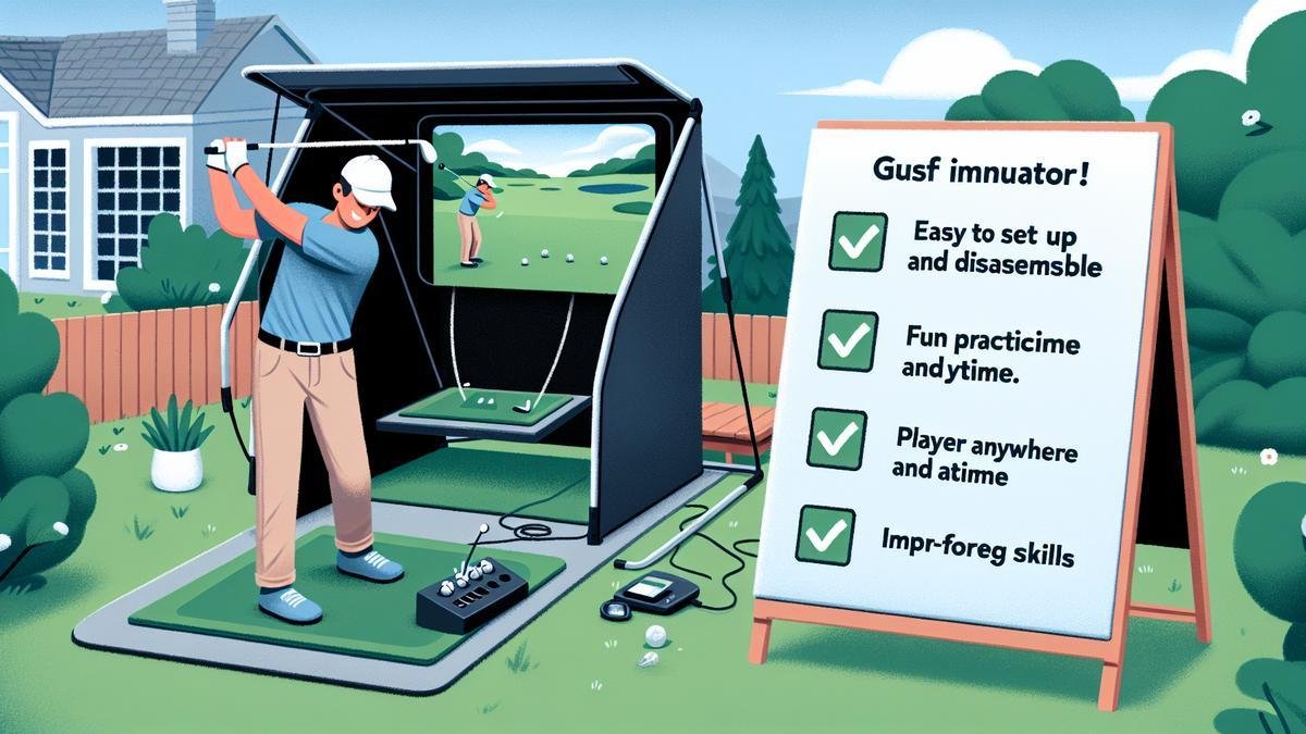 Benefits of Using a Portable Golf Simulator