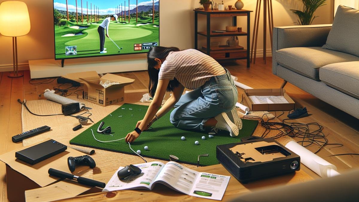 Setting Up Your Cheap Home Golf Simulator