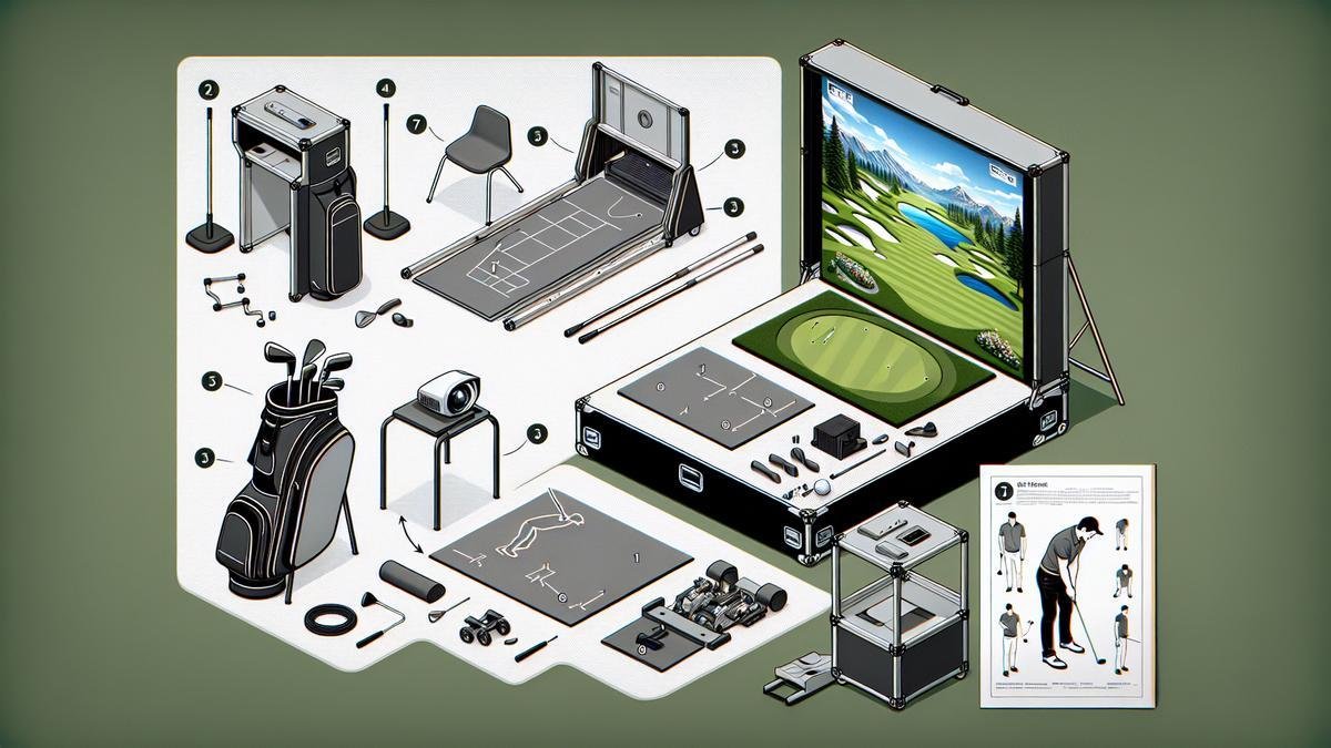 Setting Up Your Portable Golf Simulator