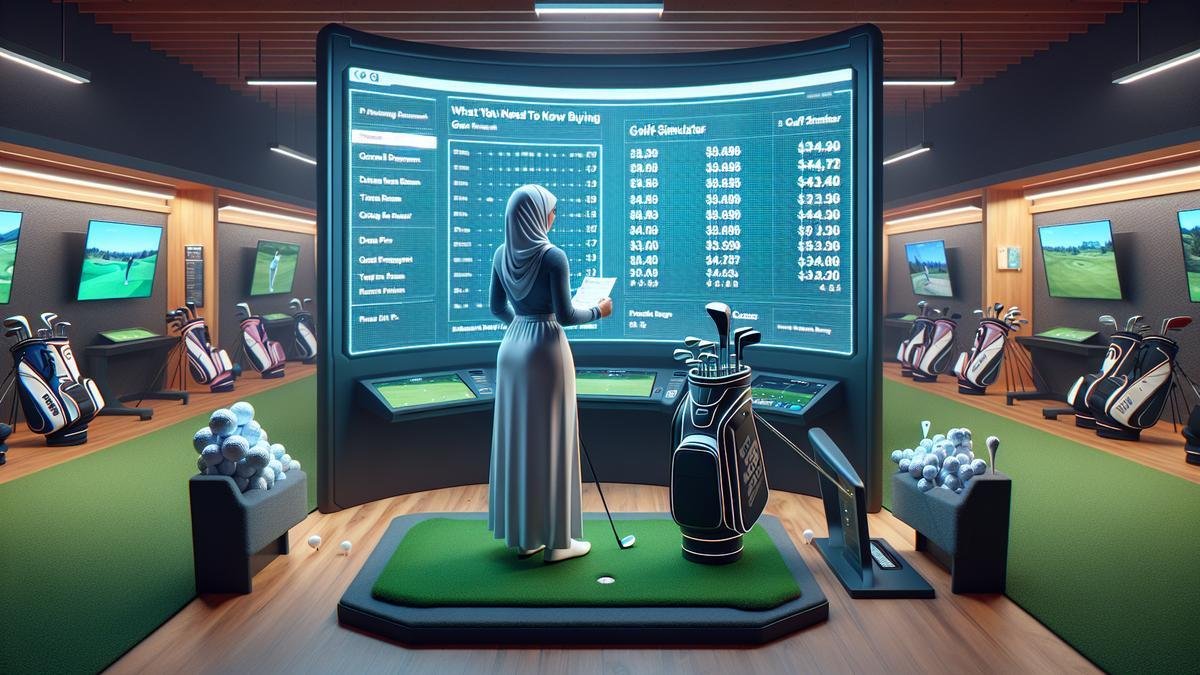 Understanding Golf Simulator Prices