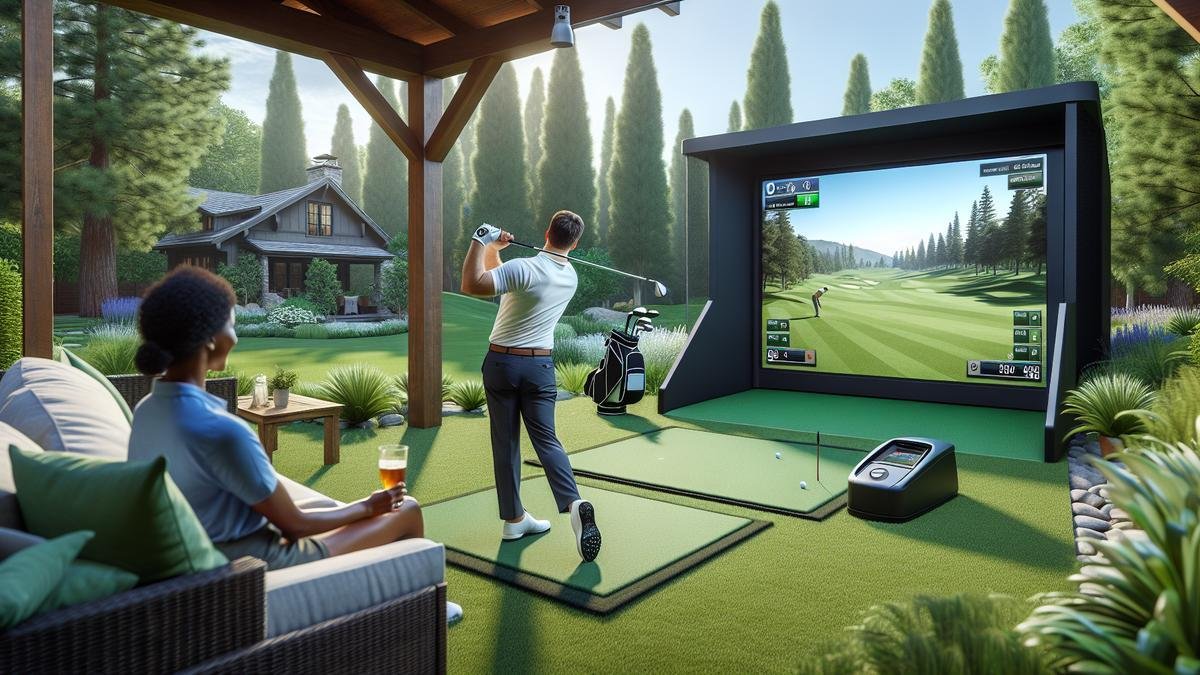 Benefits of a Backyard Golf Simulator