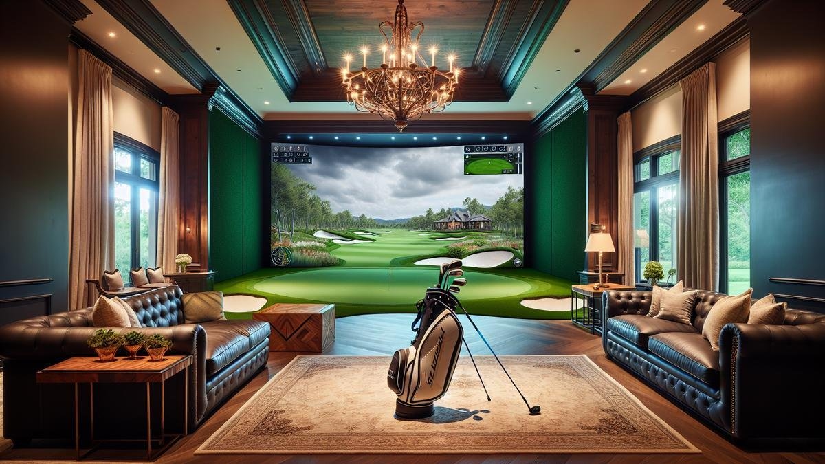 Benefits of a Luxury Home Golf Simulator