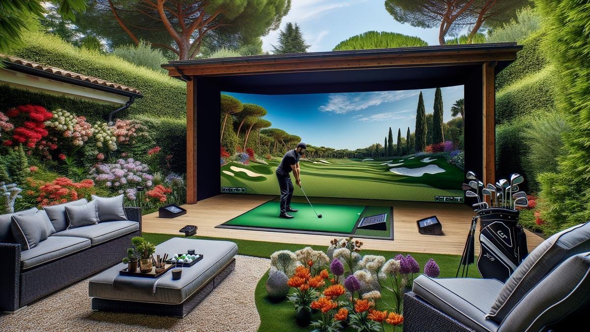 Creative Outdoor Golf Simulator Ideas for Your Backyard