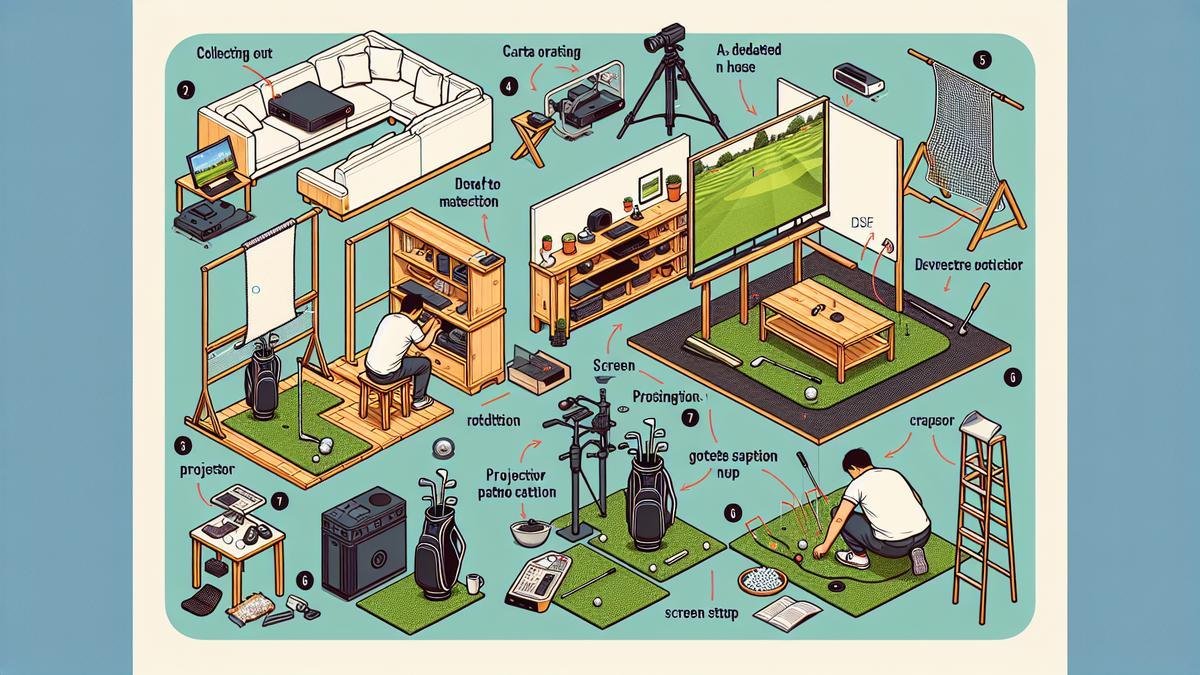DIY Golf Simulator Setup: A Step-by-Step Guide