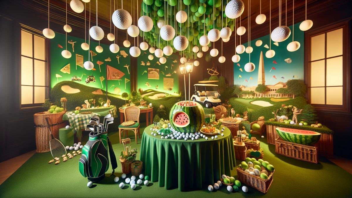 Exciting Golf-Themed Decorations to Set the Mood