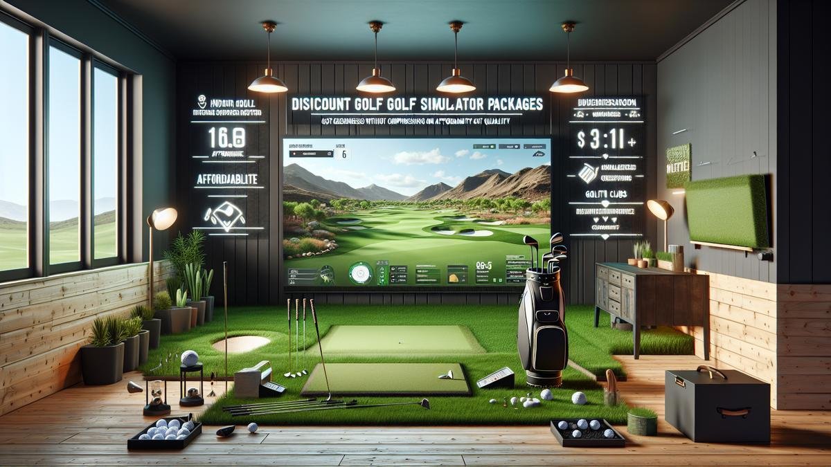 Exploring Discount Golf Simulator Packages
