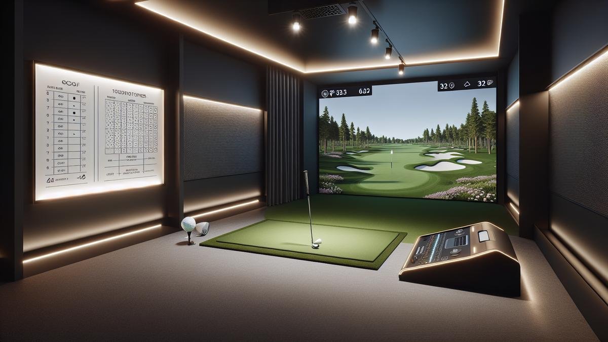 Golf Simulator Tips for Better Lighting