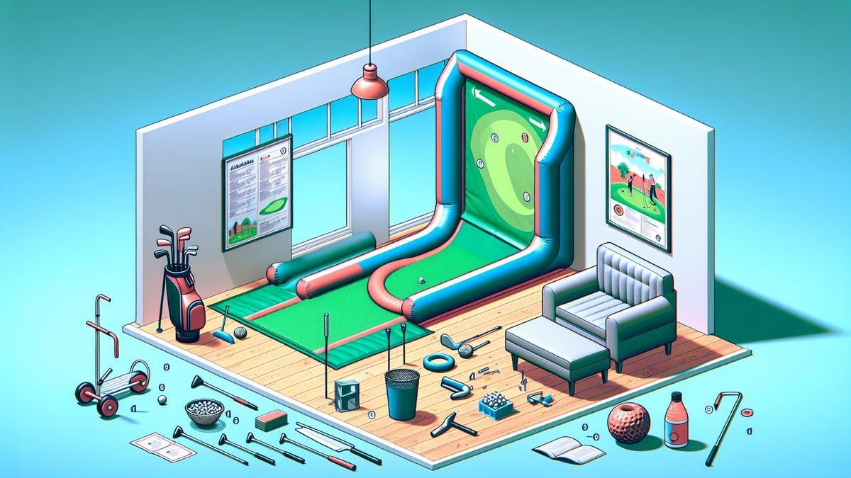 How to Set Up Your Inflatable Golf Simulator
