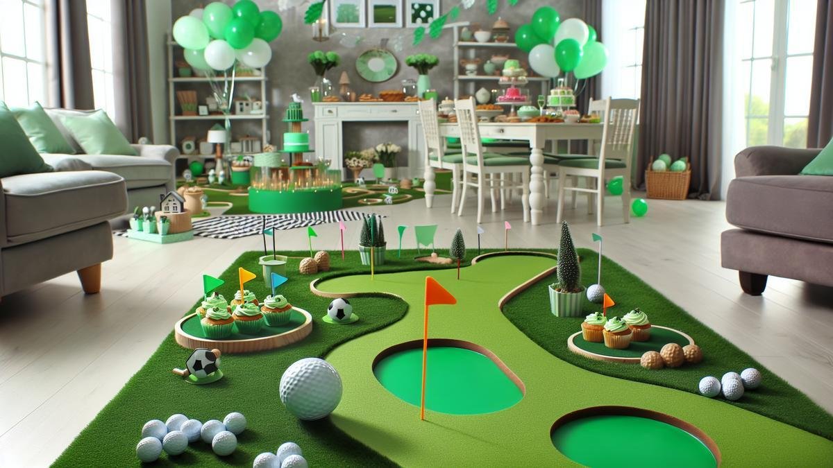 Setting Up a Miniature Golf Experience at Home